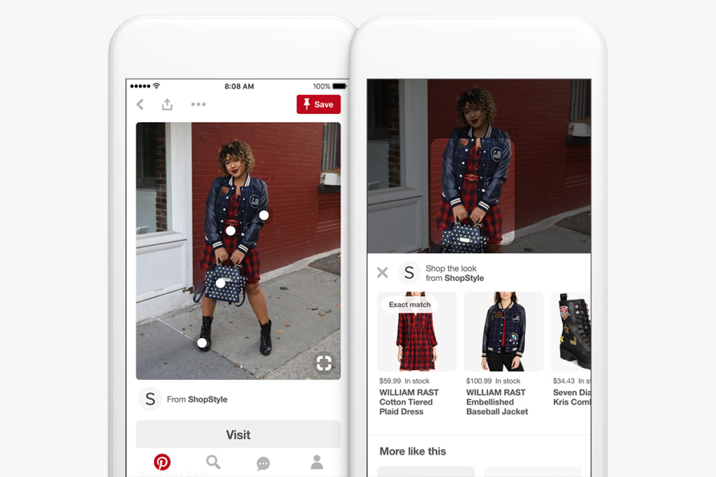 e-commerce pinterest