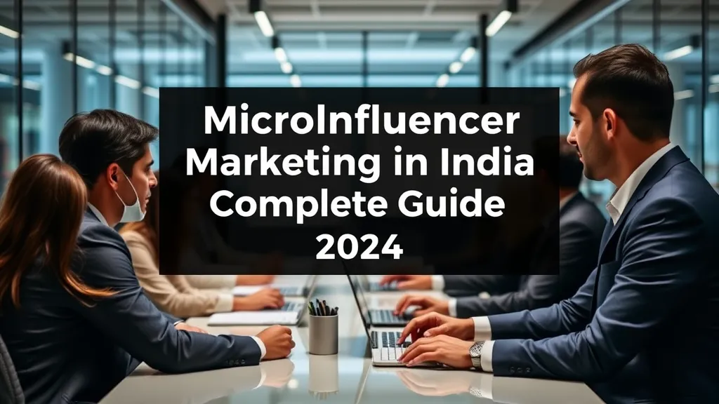 Micro-Influencer Marketing in India: Complete Guide for 2024