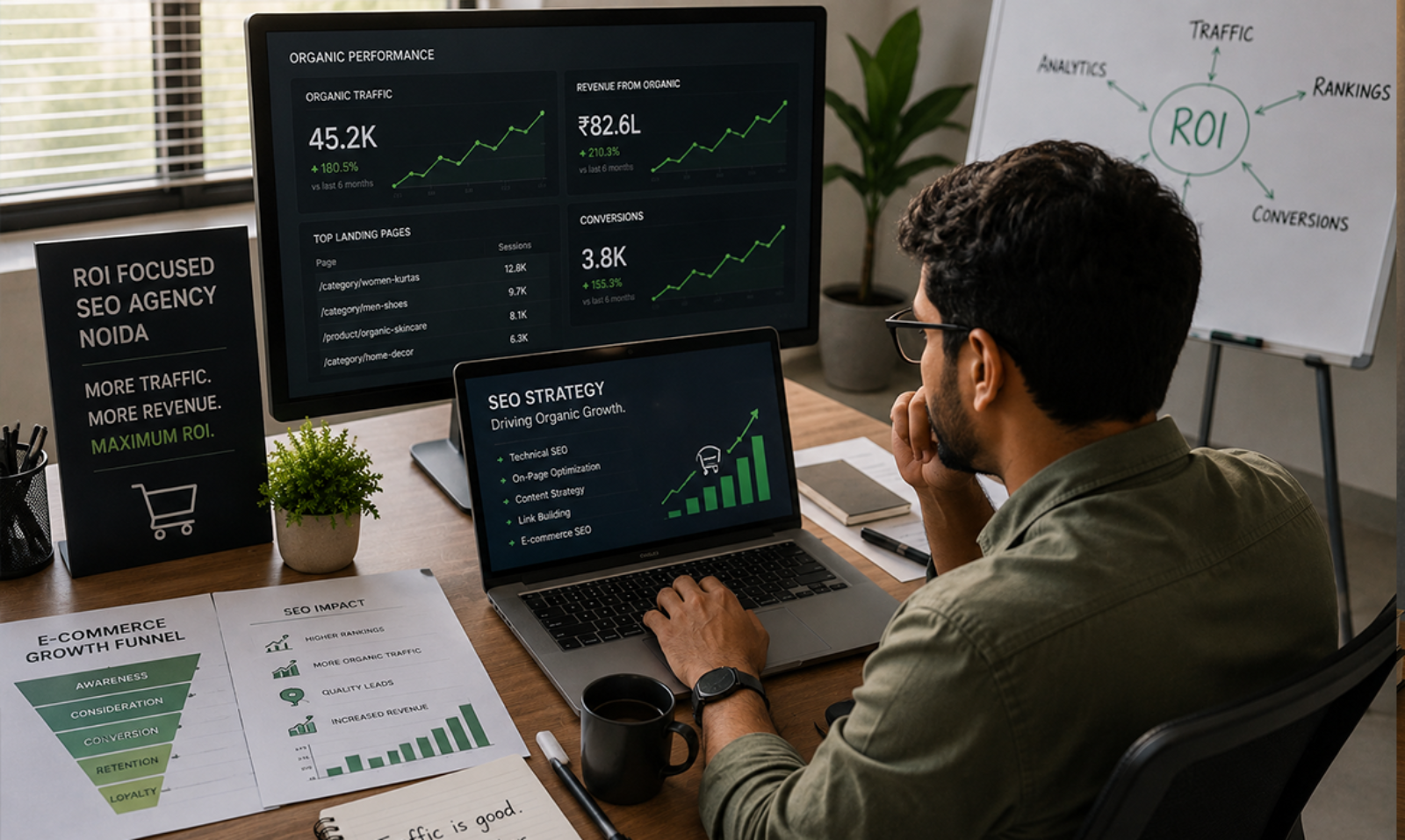 ROI Focused SEO Agency Noida for E-commerce Businesses